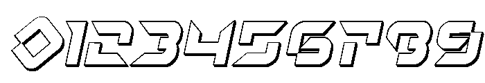 Nodulus 3D Italic Font OTHER CHARS
