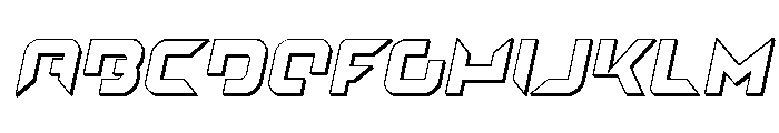 Nodulus 3D Italic FONT