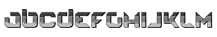 Nodulus Chrome Font UPPERCASE