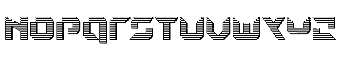 Nodulus Chrome Font LOWERCASE