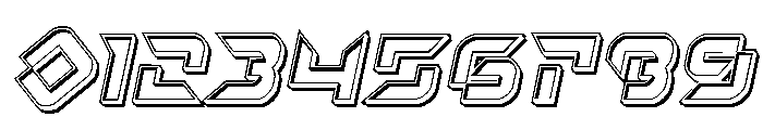 Nodulus Engraved Italic Font OTHER CHARS