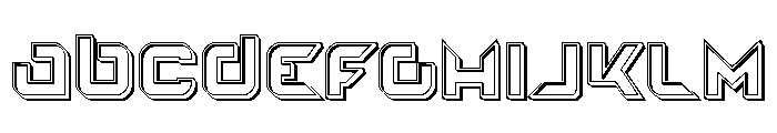 Nodulus Engraved Font UPPERCASE