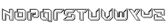 Nodulus Engraved Font LOWERCASE