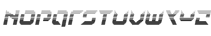 Nodulus Gradient Italic Font LOWERCASE