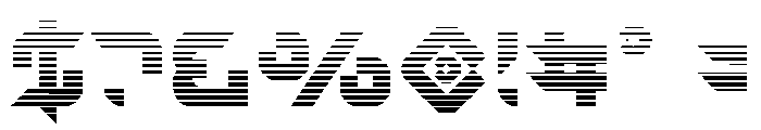 Nodulus Gradient Font OTHER CHARS