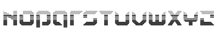 Nodulus Gradient Font UPPERCASE