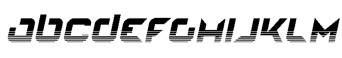 Nodulus Halftone Italic Font UPPERCASE