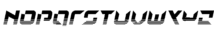 Nodulus Halftone Italic Font LOWERCASE