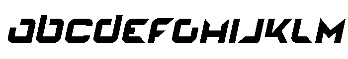 Nodulus Italic Font UPPERCASE