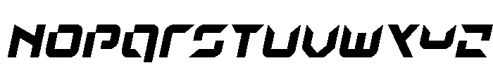 Nodulus Italic Font LOWERCASE