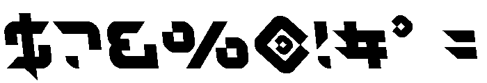 Nodulus Semi-Leftalic Font OTHER CHARS