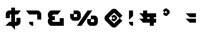 Nodulus Title Font OTHER CHARS