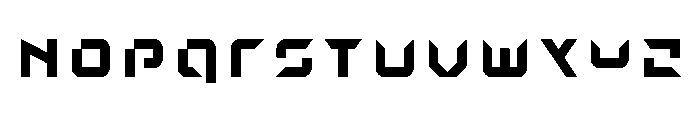 Nodulus Title Font LOWERCASE