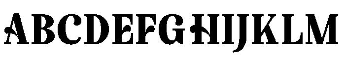 Nofiani Katrie Font UPPERCASE