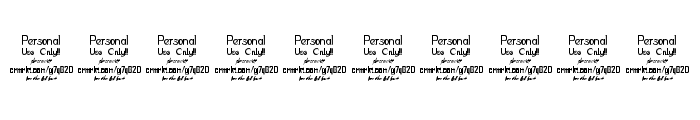 Noggovoso Personal Use Regular Font OTHER CHARS