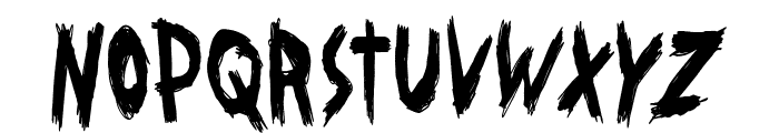 Noise Storming Font UPPERCASE