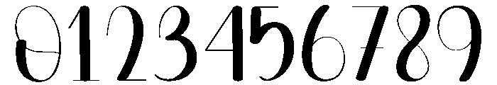 Noisy Font OTHER CHARS