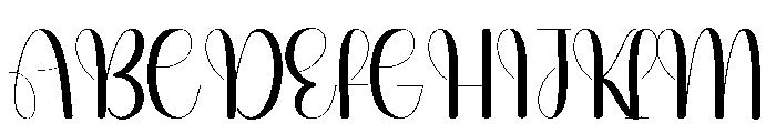 Noisy Font UPPERCASE