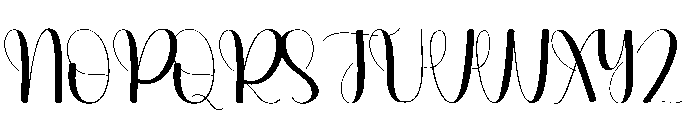 Noisy Font UPPERCASE