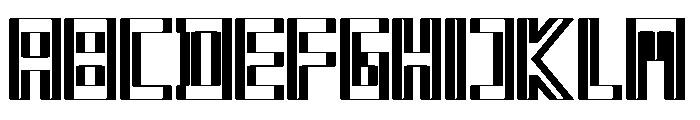 Nomer Font UPPERCASE