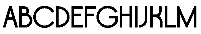 Noname1 Font UPPERCASE