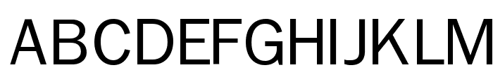Nonserif-Regular Font UPPERCASE