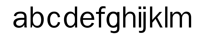 Nonserif-Regular Font LOWERCASE