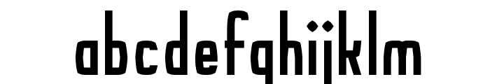 Noodletee Font LOWERCASE
