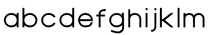 Nordica Advanced Regular Extended Font LOWERCASE