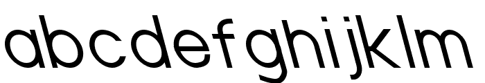 Nordica Advanced Regular Opposite Oblique Font LOWERCASE