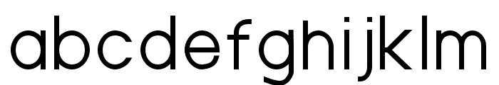 Nordica Advanced Regular Font LOWERCASE