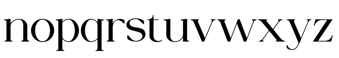 Norelli Demo Black Font LOWERCASE