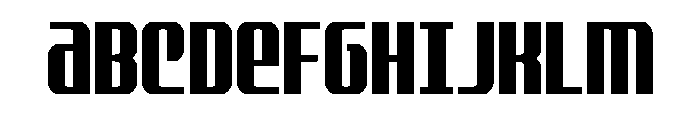 Normandy Beach Condensed Font UPPERCASE