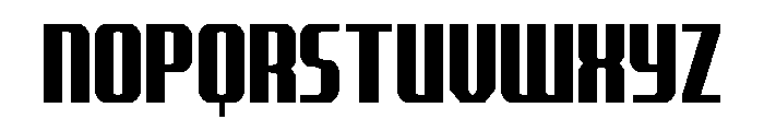 Normandy Beach Condensed Font LOWERCASE