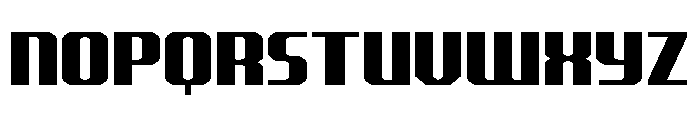 Normandy Beach Expanded Font LOWERCASE