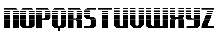Normandy Beach Halftone Font LOWERCASE