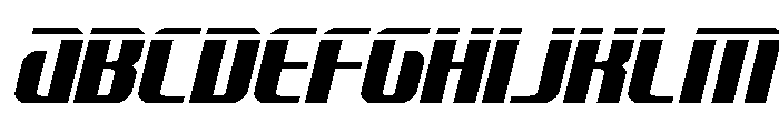 Normandy Beach Laser Italic FONT