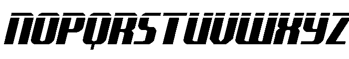 Normandy Beach Laser Italic Font LOWERCASE