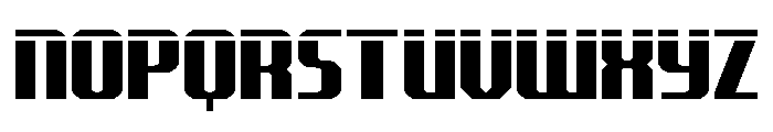 Normandy Beach Laser Font LOWERCASE