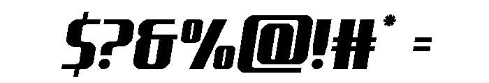 Normandy Beach Semi-Italic Font OTHER CHARS