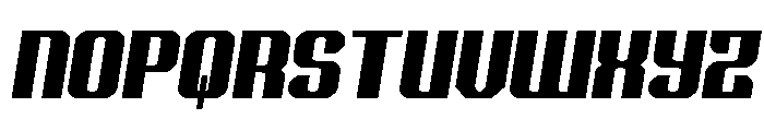 Normandy Beach Semi-Italic Font UPPERCASE
