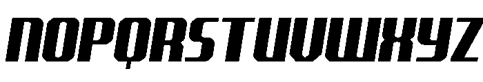 Normandy Beach Semi-Italic Font LOWERCASE