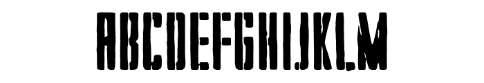Normandy Squad Font UPPERCASE