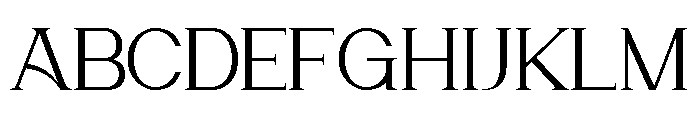 Norriex Trial Regular Font UPPERCASE