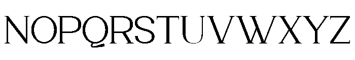 Norriex Trial Regular Font UPPERCASE