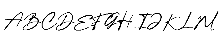 Nort Milk Font UPPERCASE