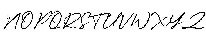 Nort Milk Font UPPERCASE