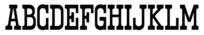 North Railway DEMO Regular Font UPPERCASE