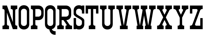 North Railway DEMO Regular Font UPPERCASE