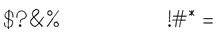Northampton Font OTHER CHARS